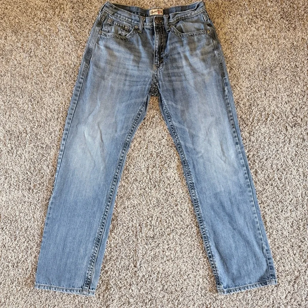 Wrangler 20X Style 33 Extreme Relaxed Mens Jeans 32x32 Blue Denim 33MWXVM